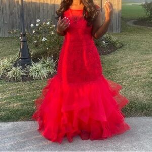 Customized prom dress